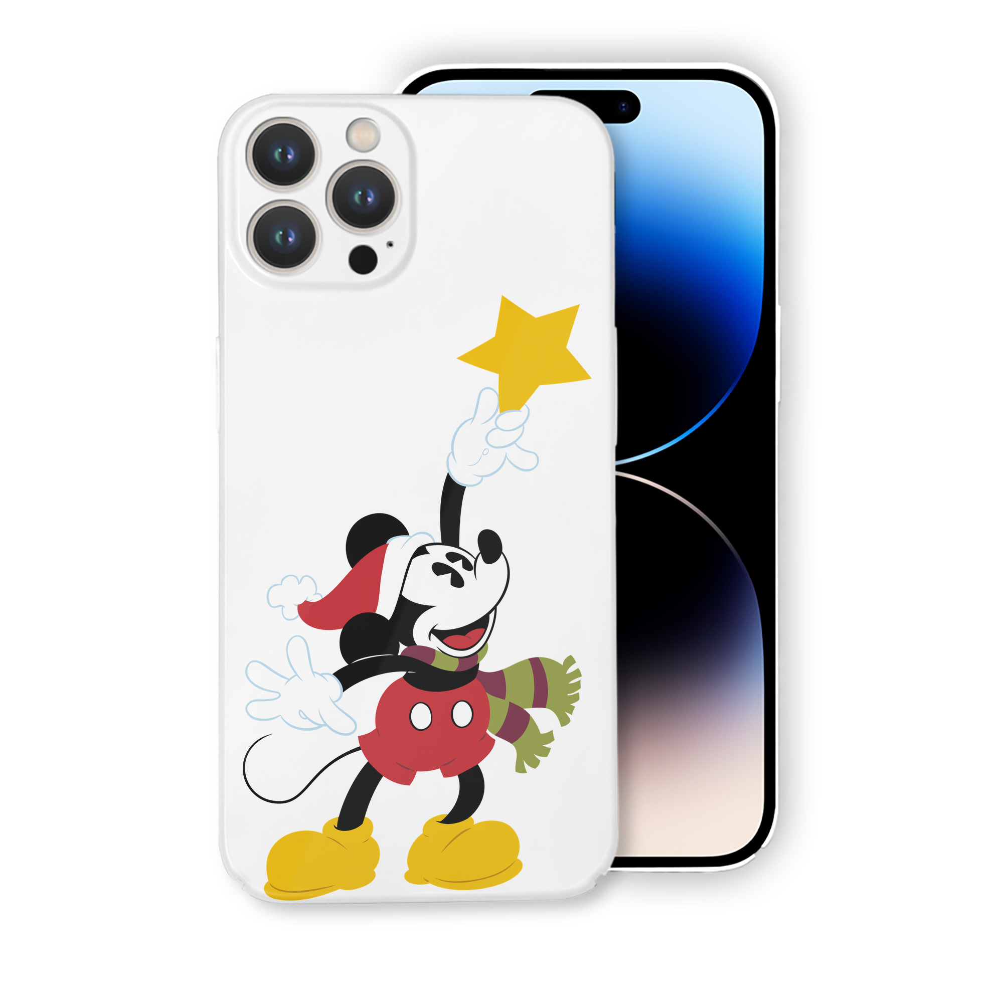 （画像用） ミッキーマウス Mickey Mouse 【iPhone 14シリーズ対応】ハードケース